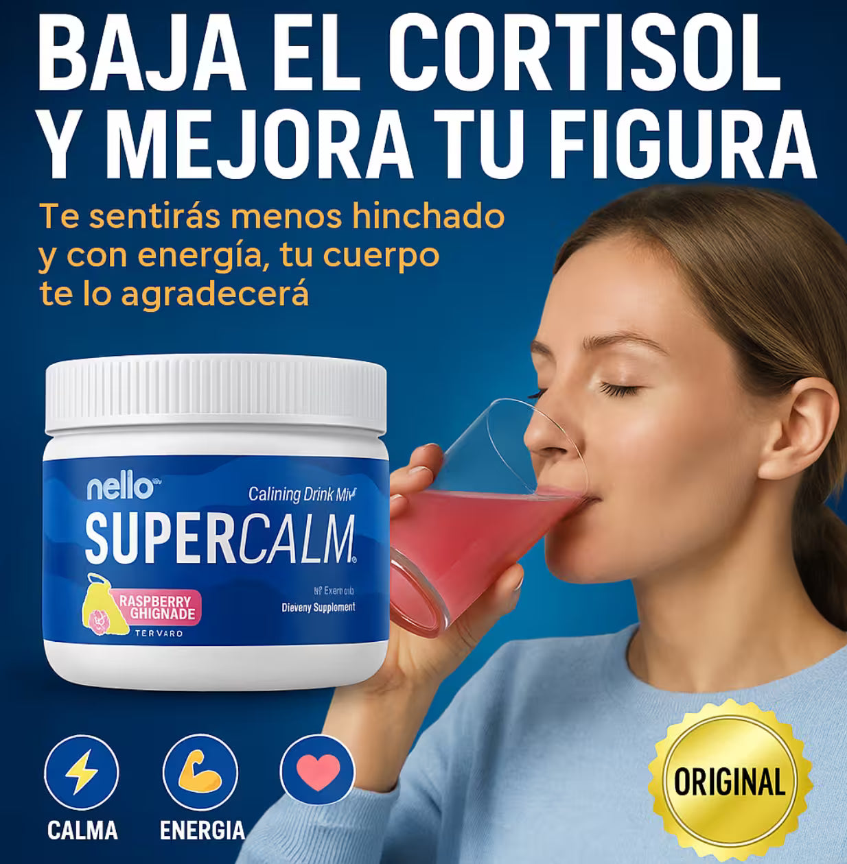 SUPER CLAM, MENOS HINCHAZON, MAS RELAJACION Y DUERME MEJOR.