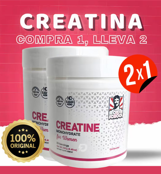 CREATINA MONOHIDRATADA PARA MUJERES, 🎁OFERTA 2X1